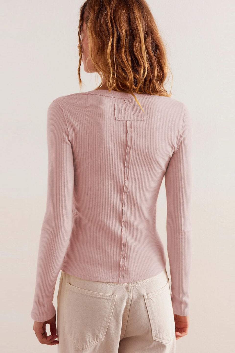 Color Ribbed Cardigan