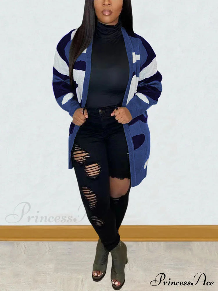 Camouflage Active Cardigan