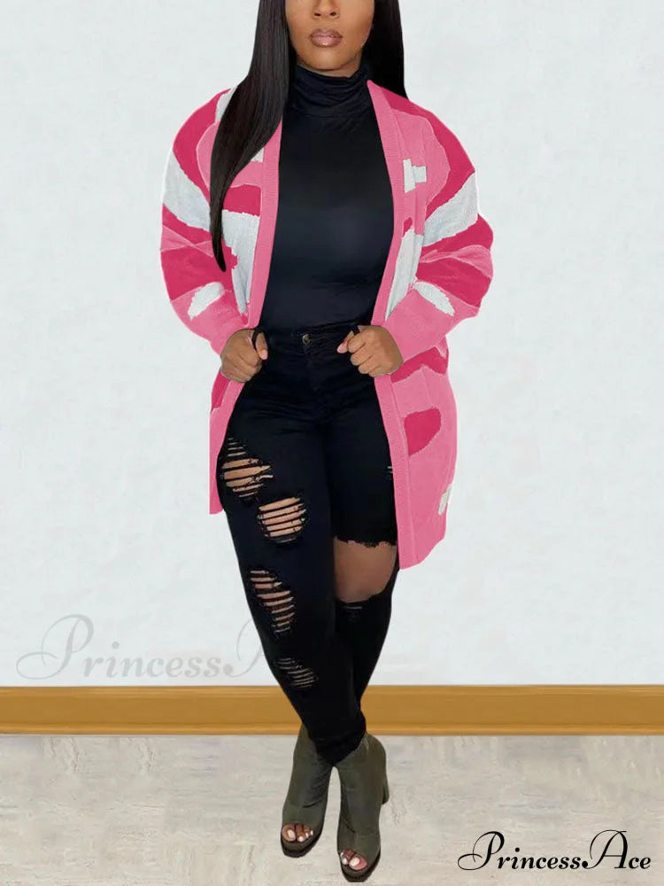 Camouflage Active Cardigan