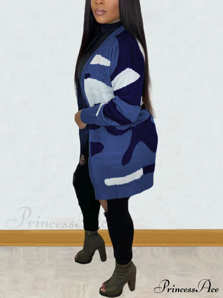 Camouflage Active Cardigan