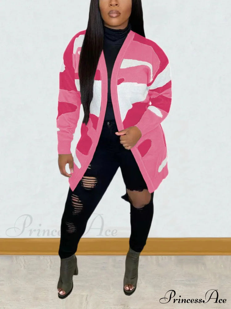 Camouflage Active Cardigan