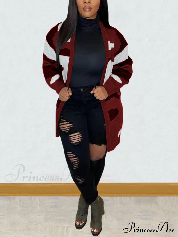 Camouflage Active Cardigan