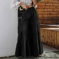 Elastic Waist Long Pants