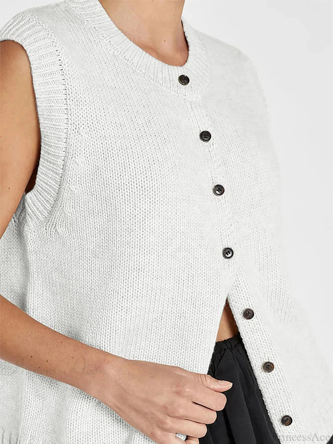 Knit Tank Top Cardigan