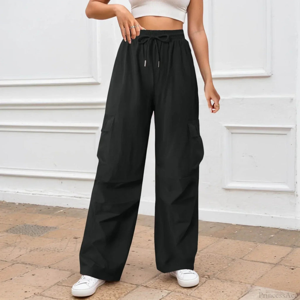 Color Wide Leg Pants