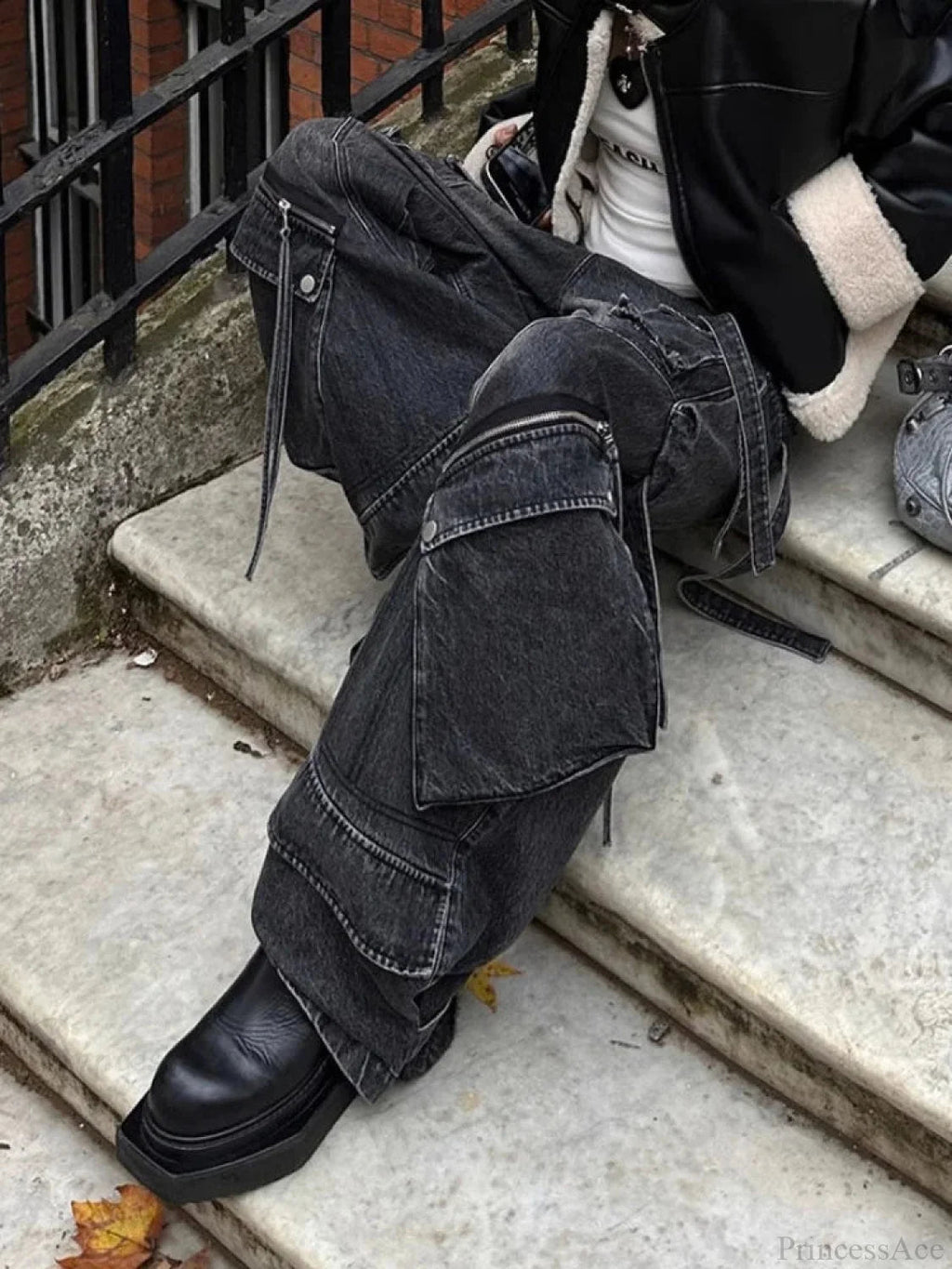 Cleansed Medieval Dark Loose Pant