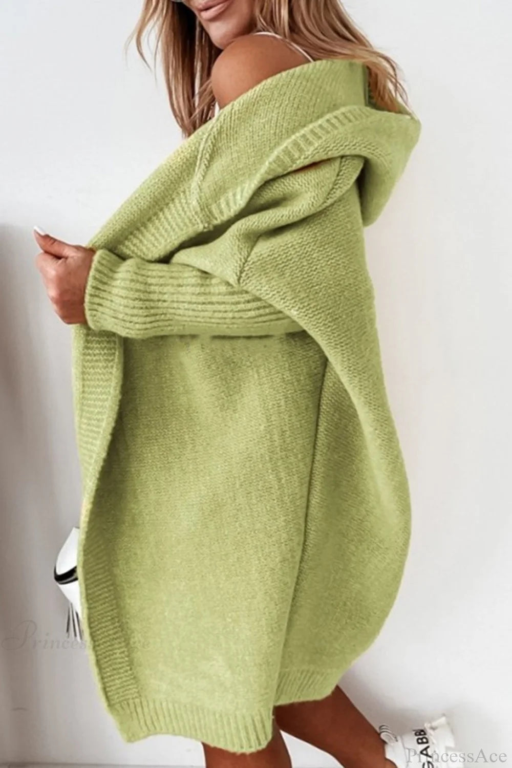 Color Block Knit Cardigan