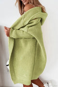 Color Block Knit Cardigan