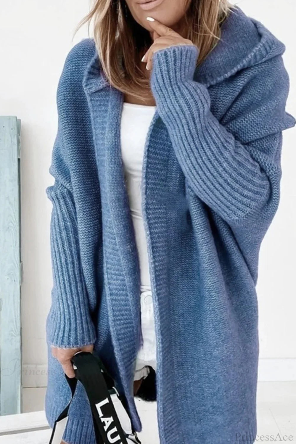 Color Block Knit Cardigan