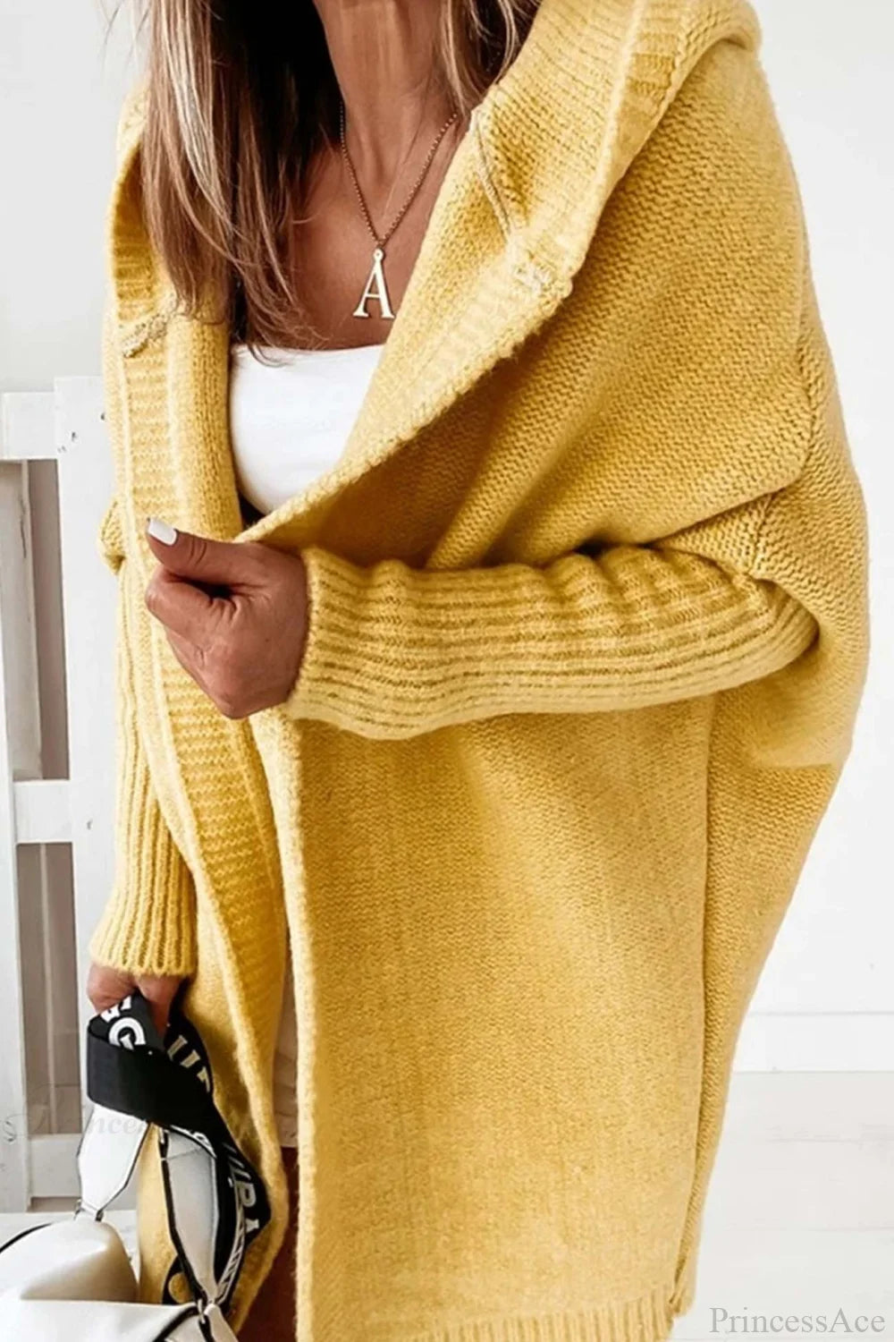 Color Block Knit Cardigan