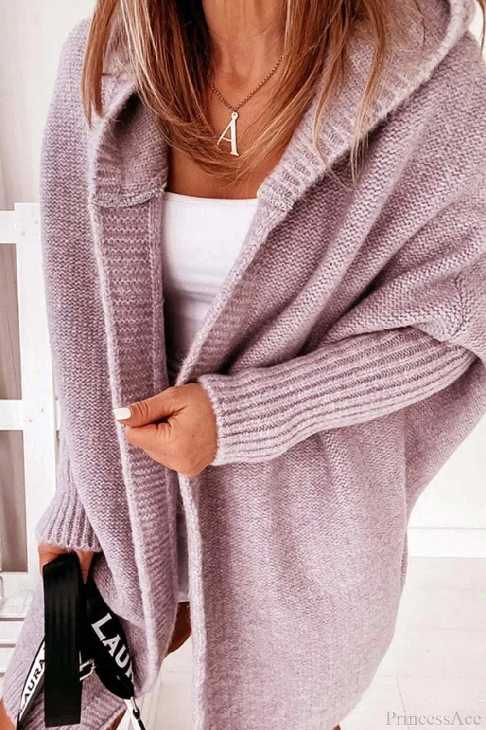 Color Block Knit Cardigan