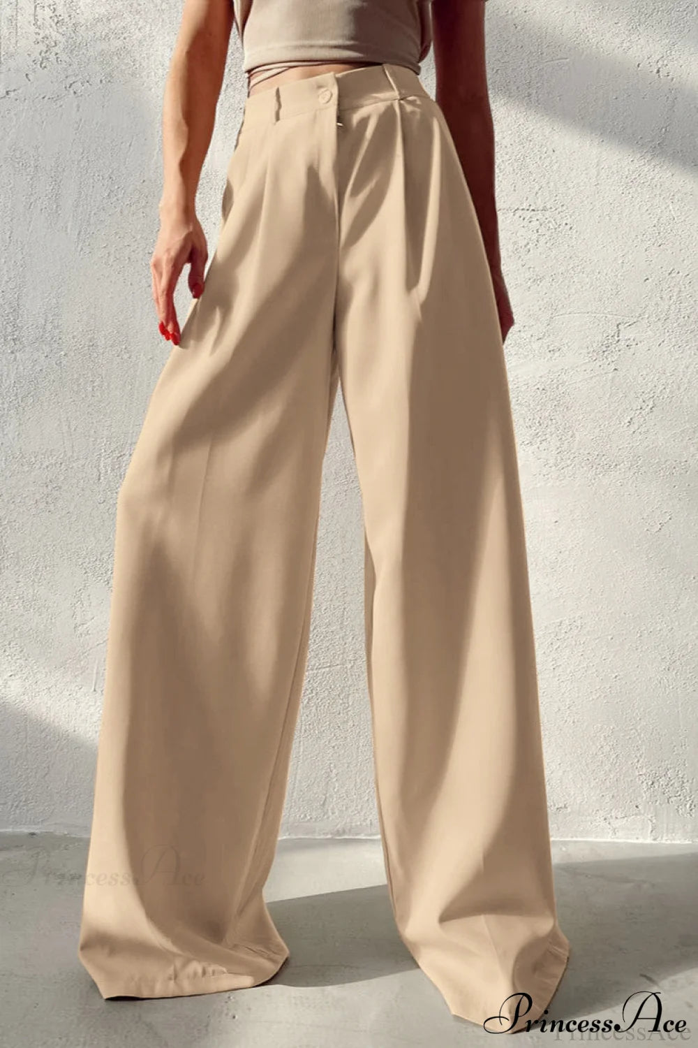 Cooling Silk Wide Leg Pants
