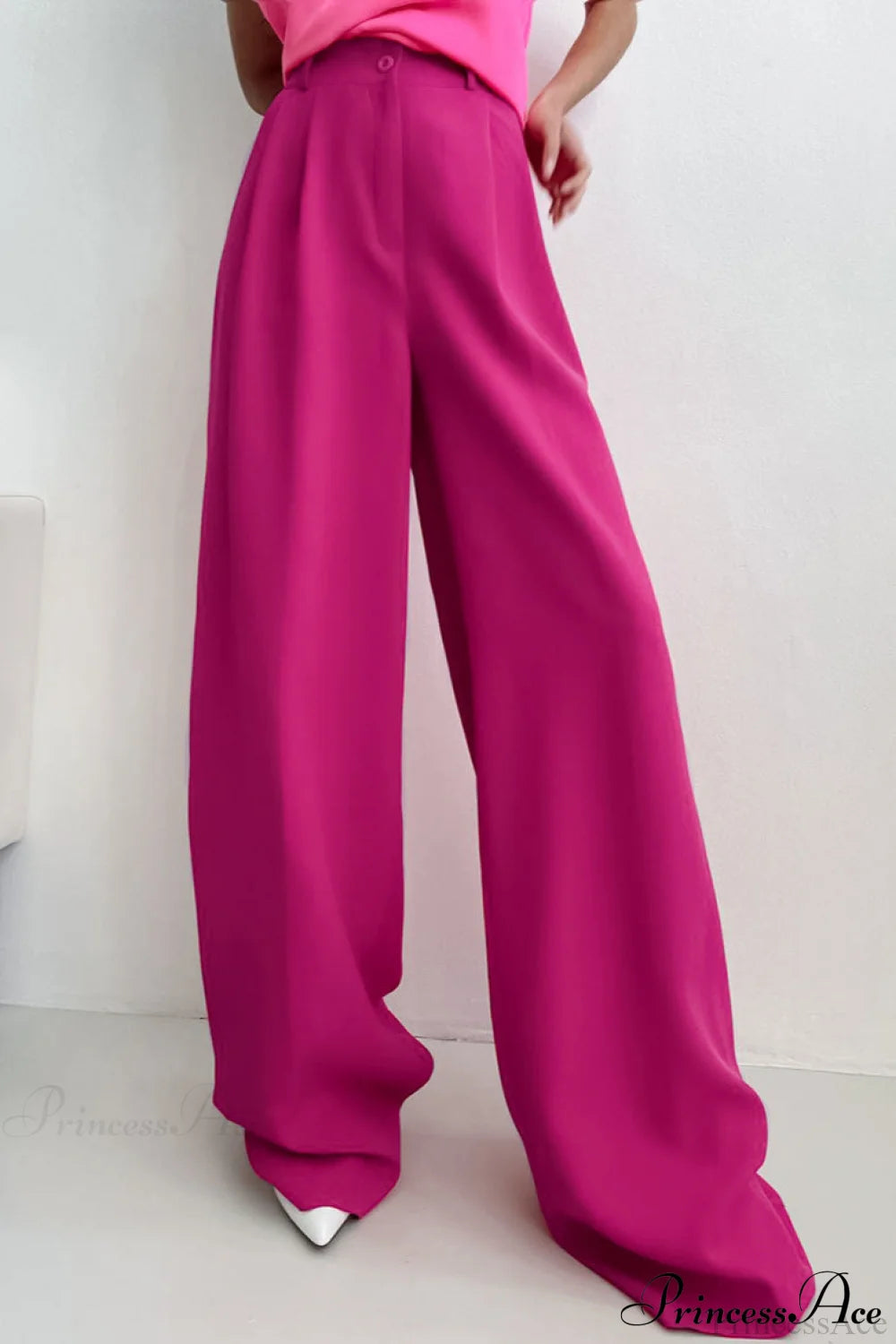 Cooling Silk Wide Leg Pants
