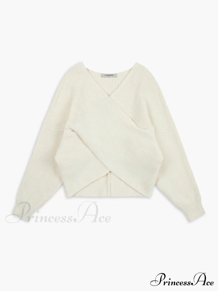 Cross My Heart Oversized Crop Sweater