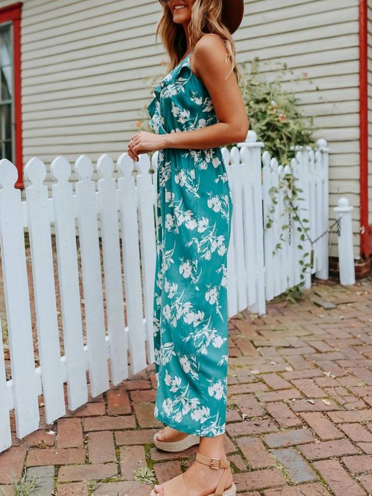 Perfect Sleeveless Wide-leg Jumpsuit