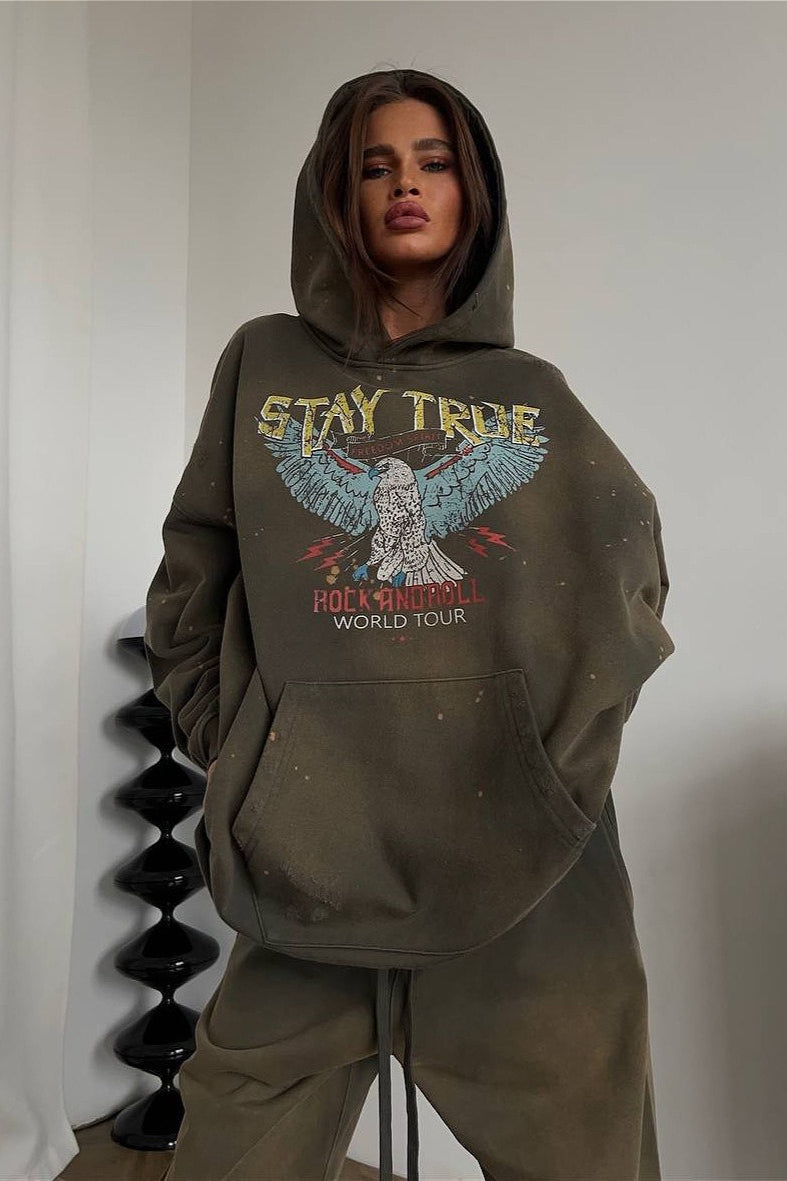 Hoodie Two Piece Pants Set