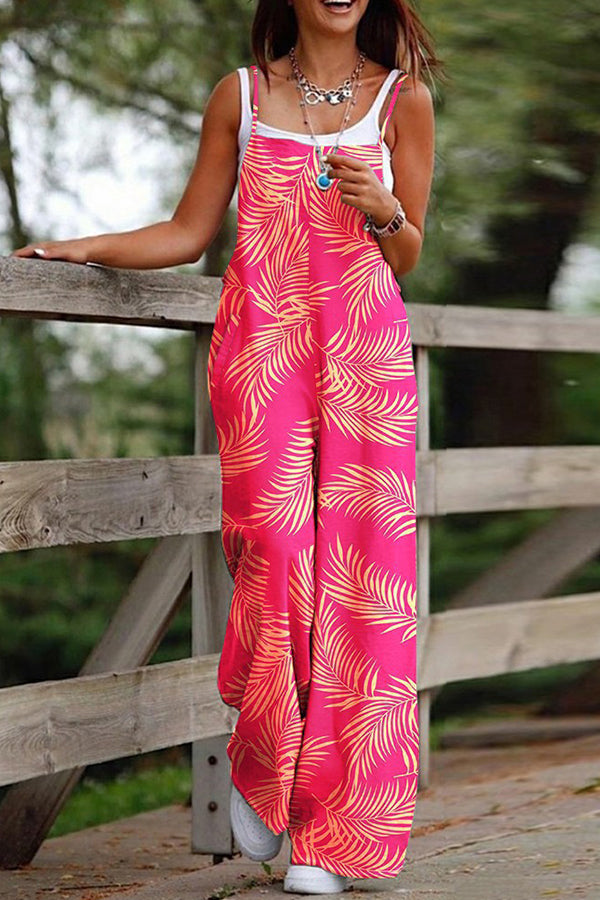 And Comfortable Suspender Jumpsuit