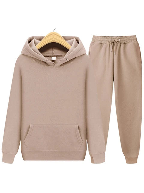 New ’s Wear Suit Sportswear Suit Color Pullover + Pants Suit Autumn and Winter Suit