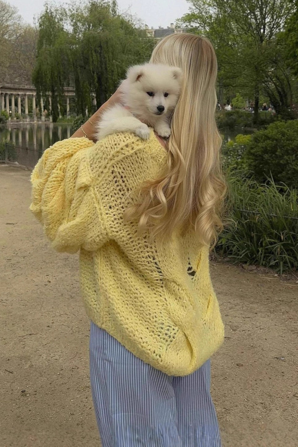 Slouchy Drop Shoulder Soft Sweater