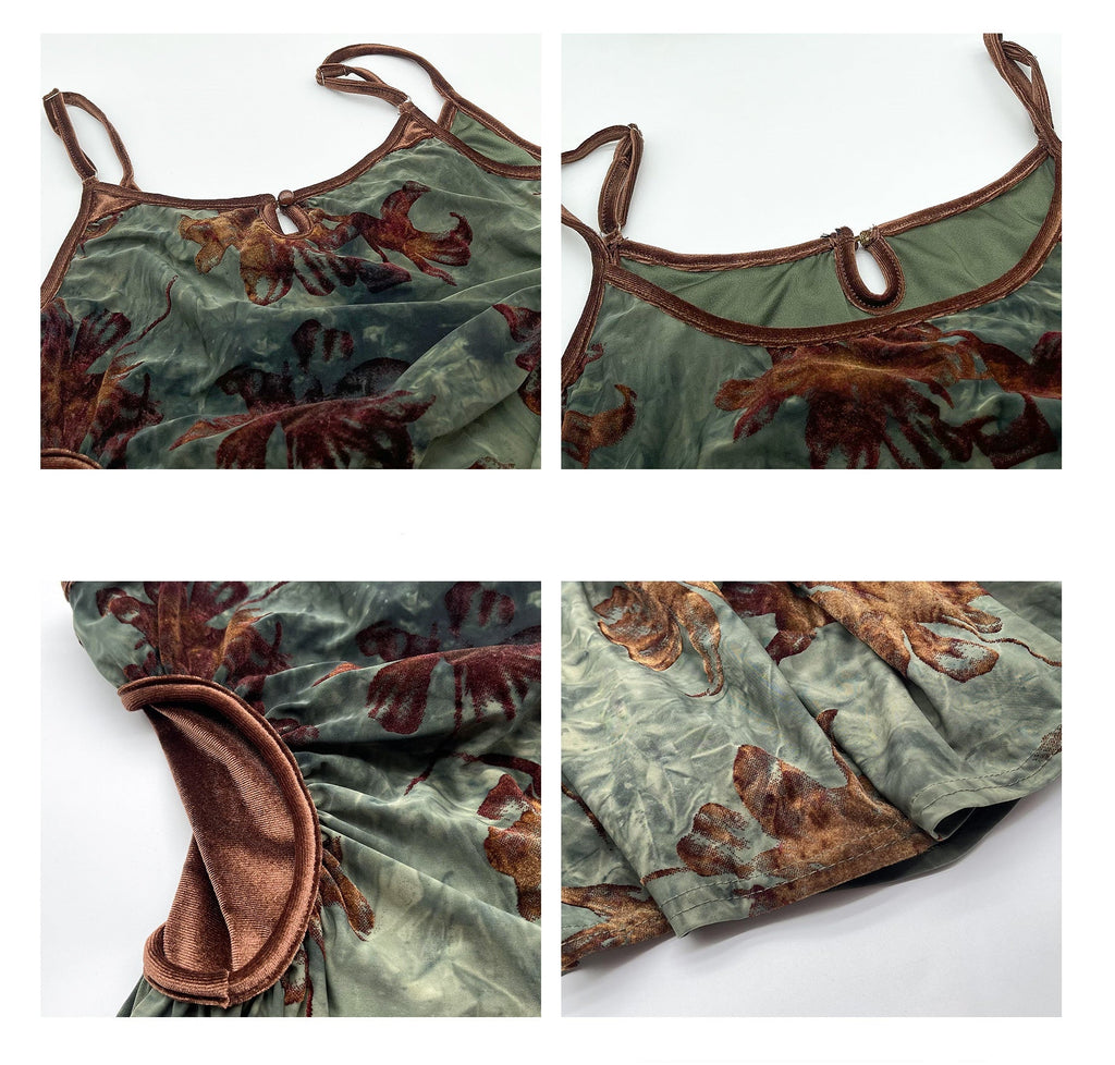 Cheongsam Cami Maxi Dress