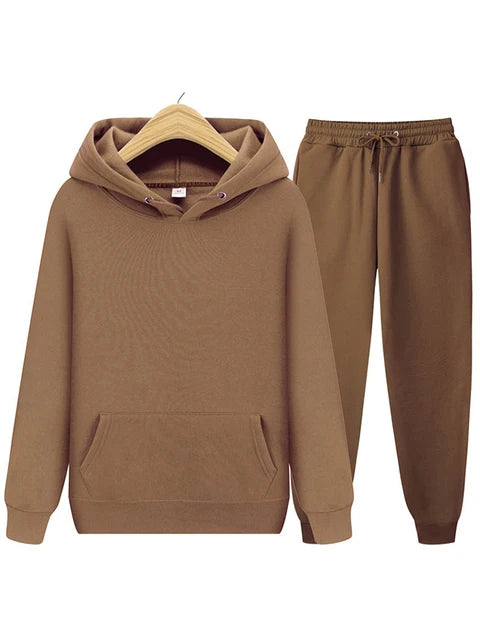 New ’s Wear Suit Sportswear Suit Color Pullover + Pants Suit Autumn and Winter Suit
