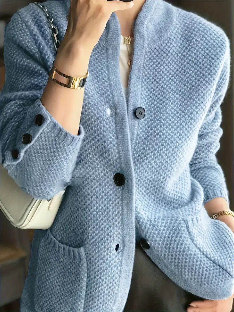 Honey – Cozy Knitted Sweater Jacket