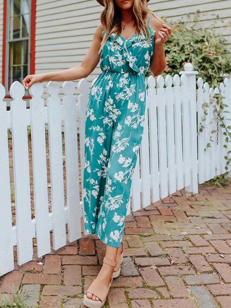Perfect Sleeveless Wide-leg Jumpsuit