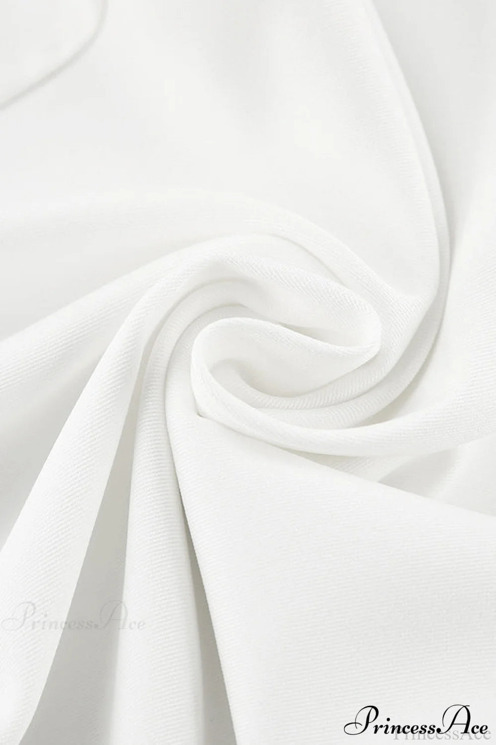 High Waist White Wide Leg Pants