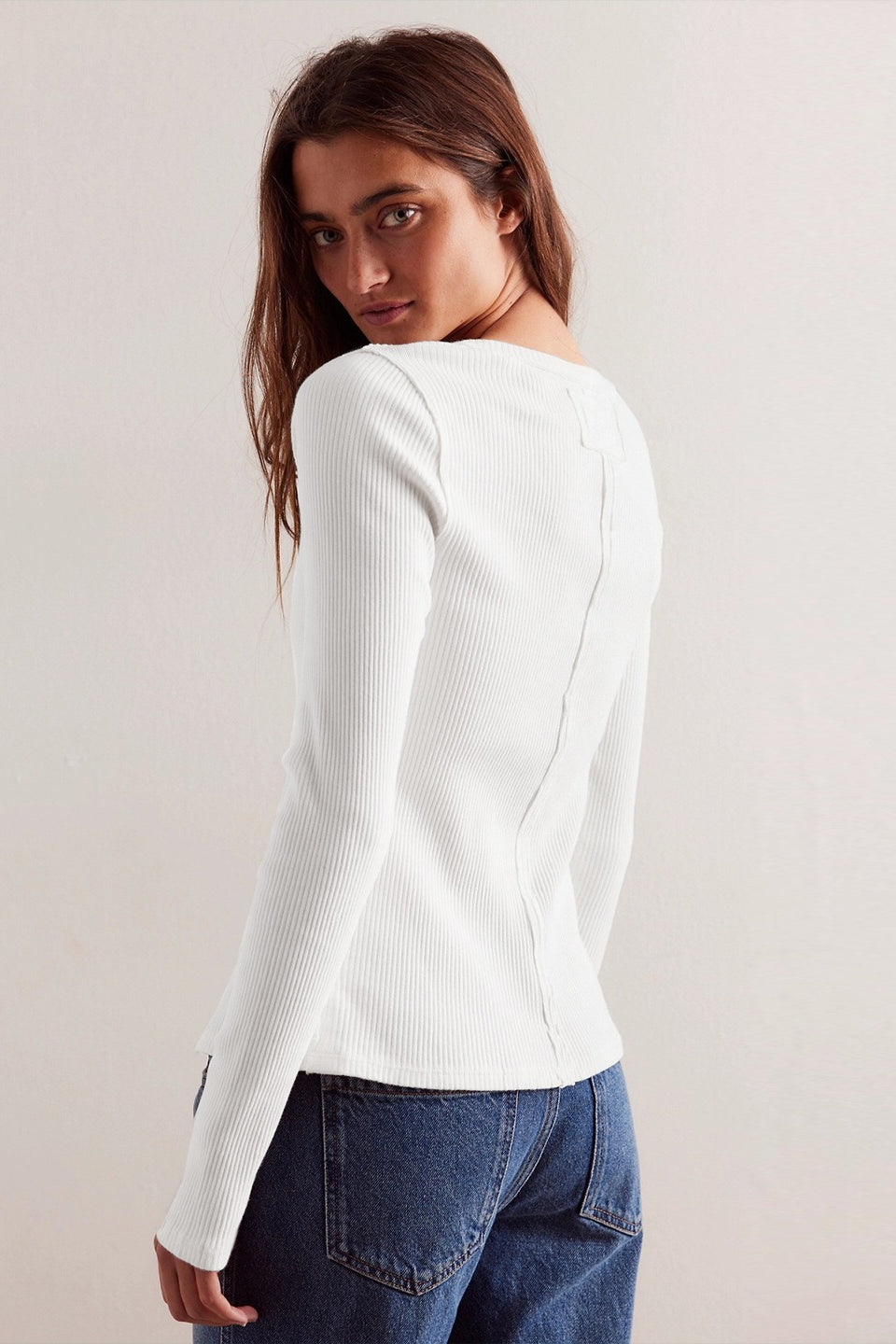 Color Ribbed Cardigan