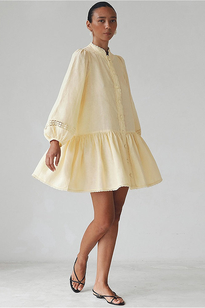 Fitted Ruched Cardigan Style Dress