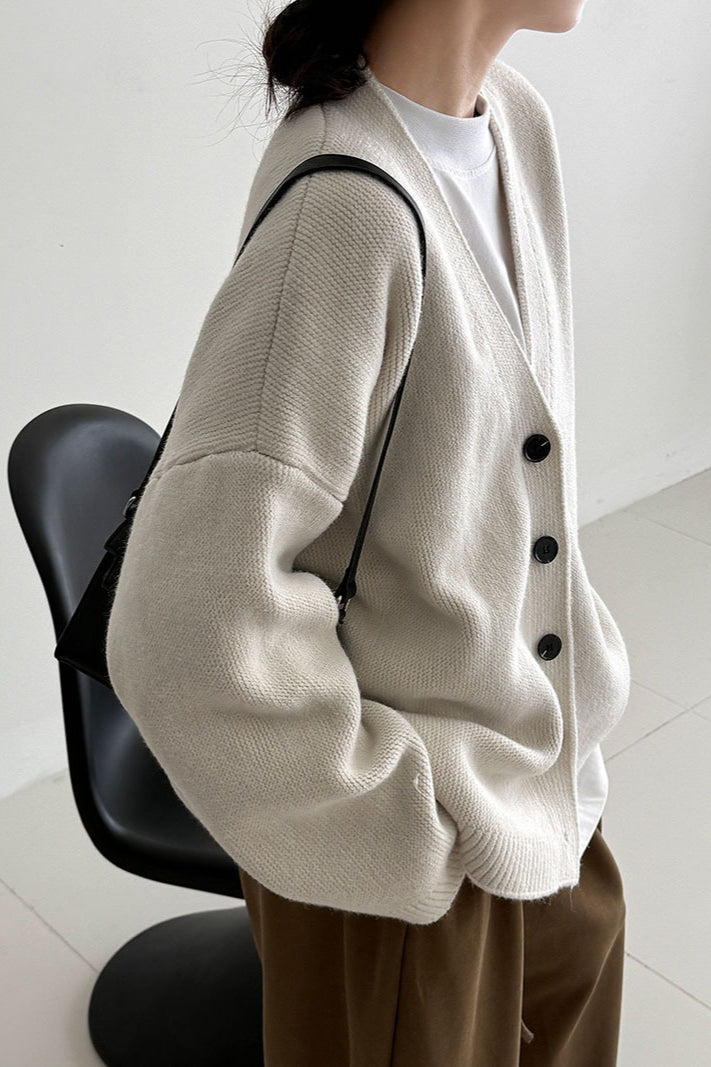 Relaxed Fit Cardigan