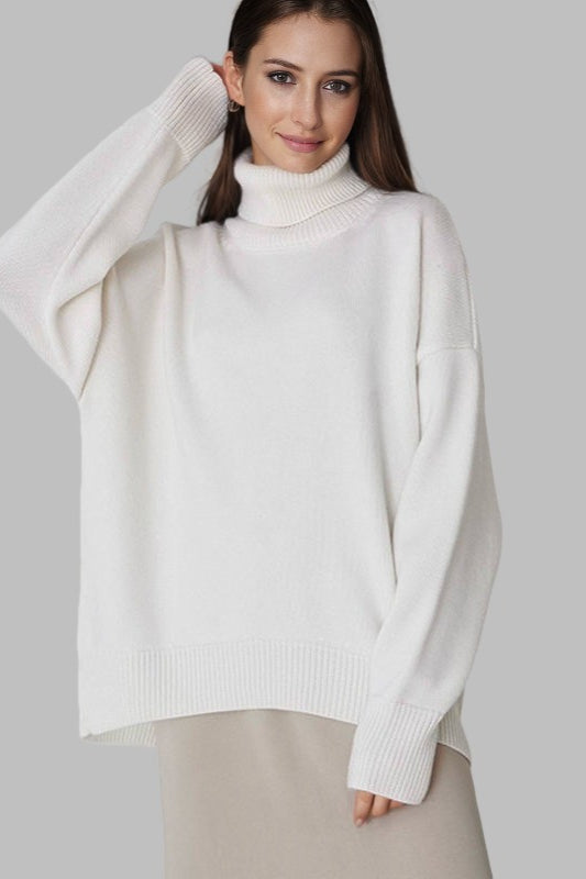 Versatile Turtleneck Euro Sweater