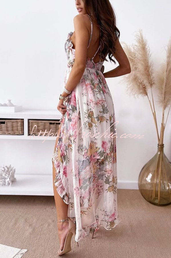 Pier and Dear High Low Midi Dress