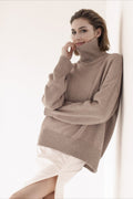 Versatile Turtleneck Euro Sweater