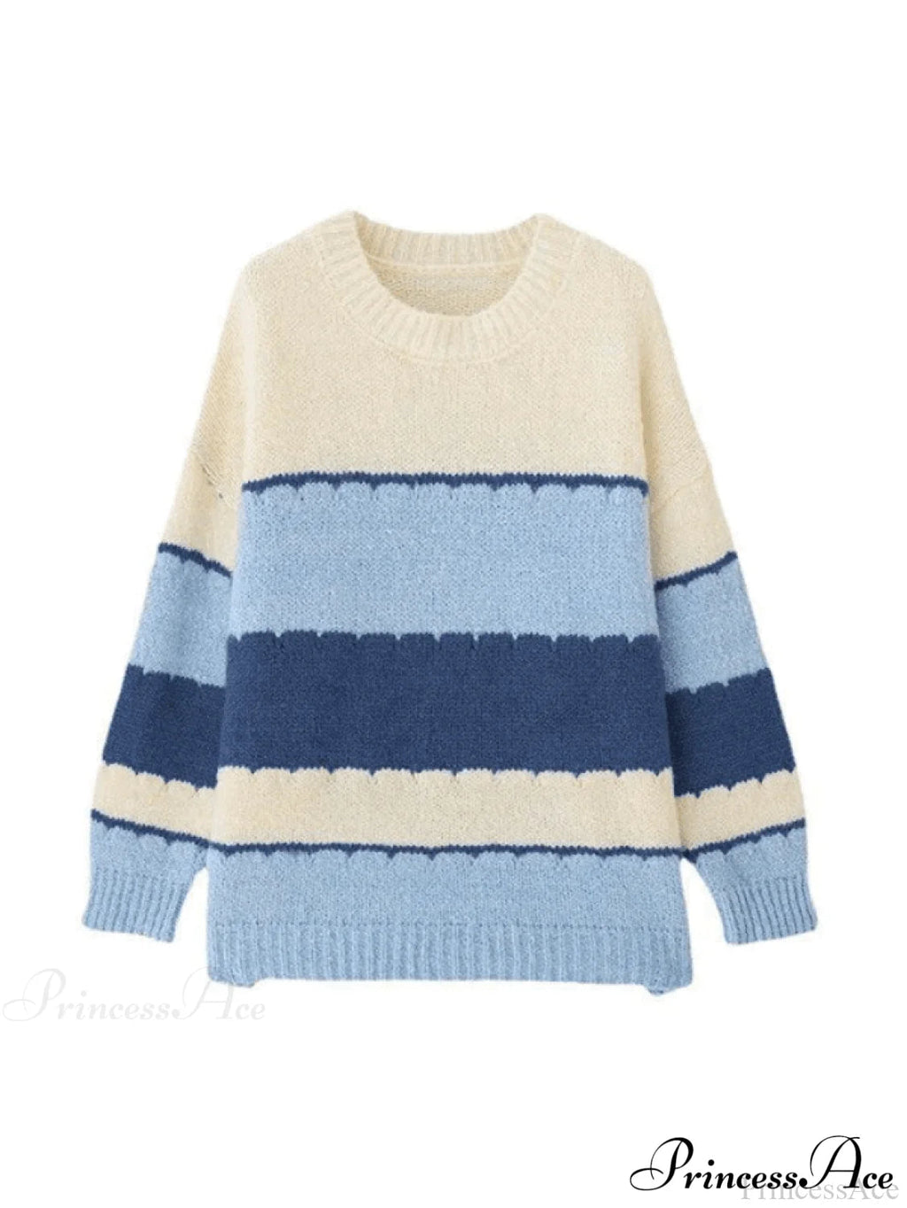 Fresh Simple Striped Loose Sweater