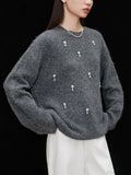 Gray Pullover Sweater