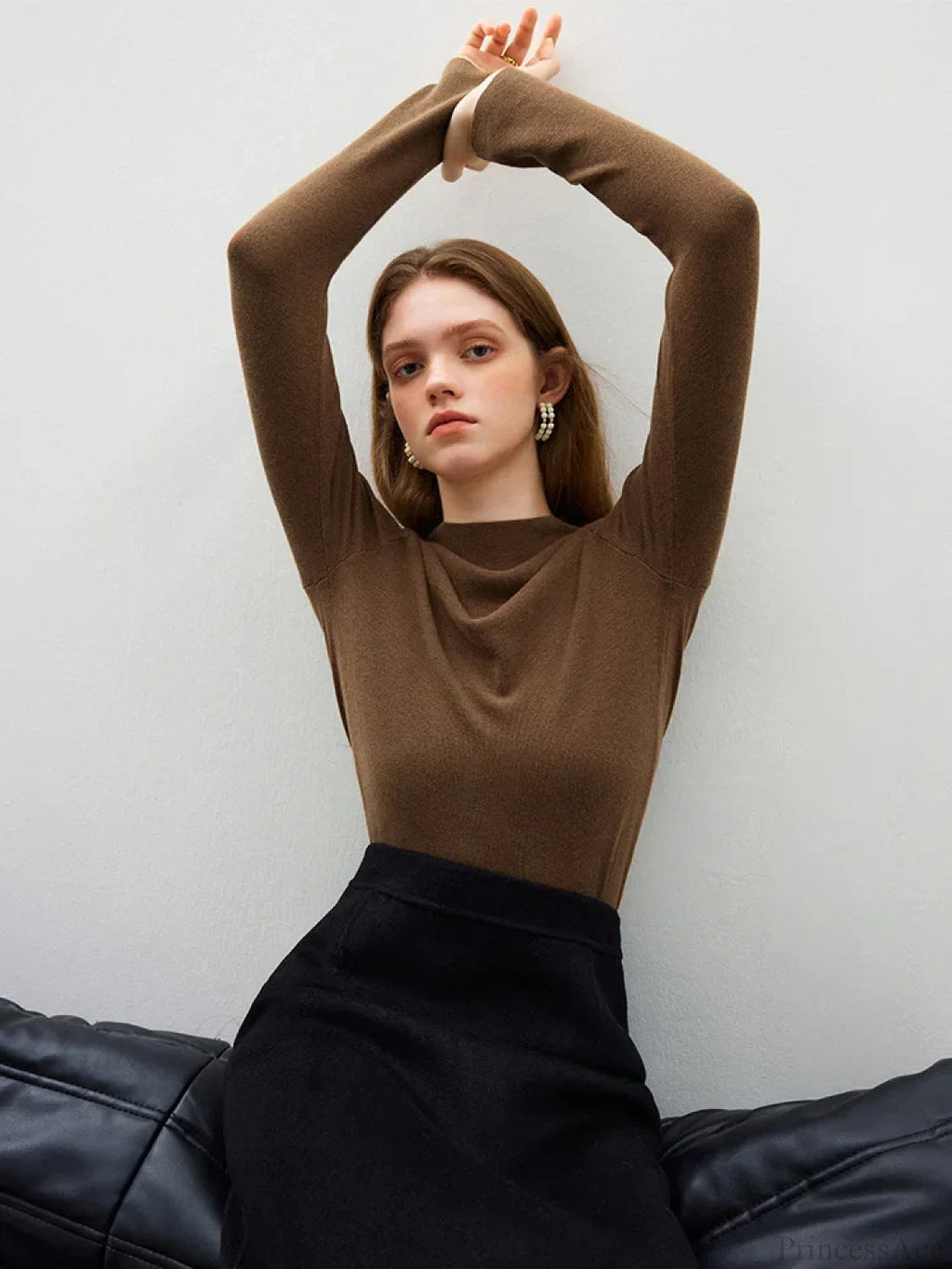 Half Turtleneck Soft Gentle Comfortable Sweater
