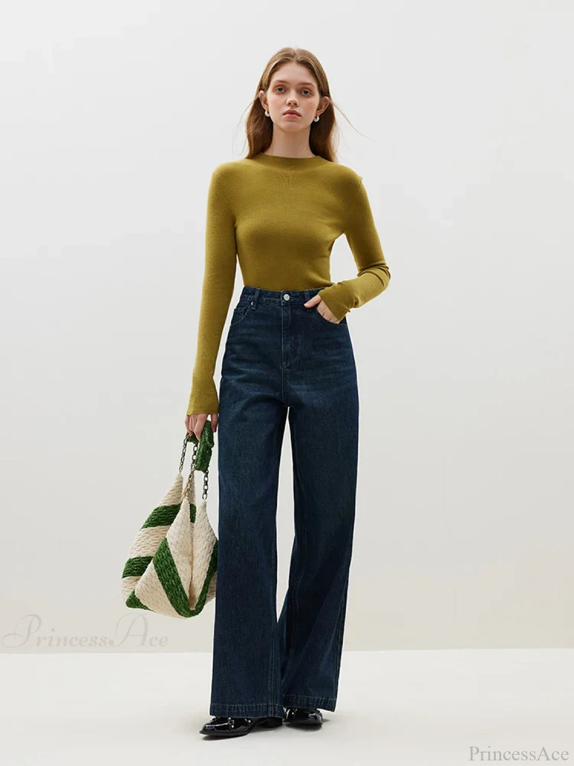 Half Turtleneck Soft Gentle Comfortable Sweater