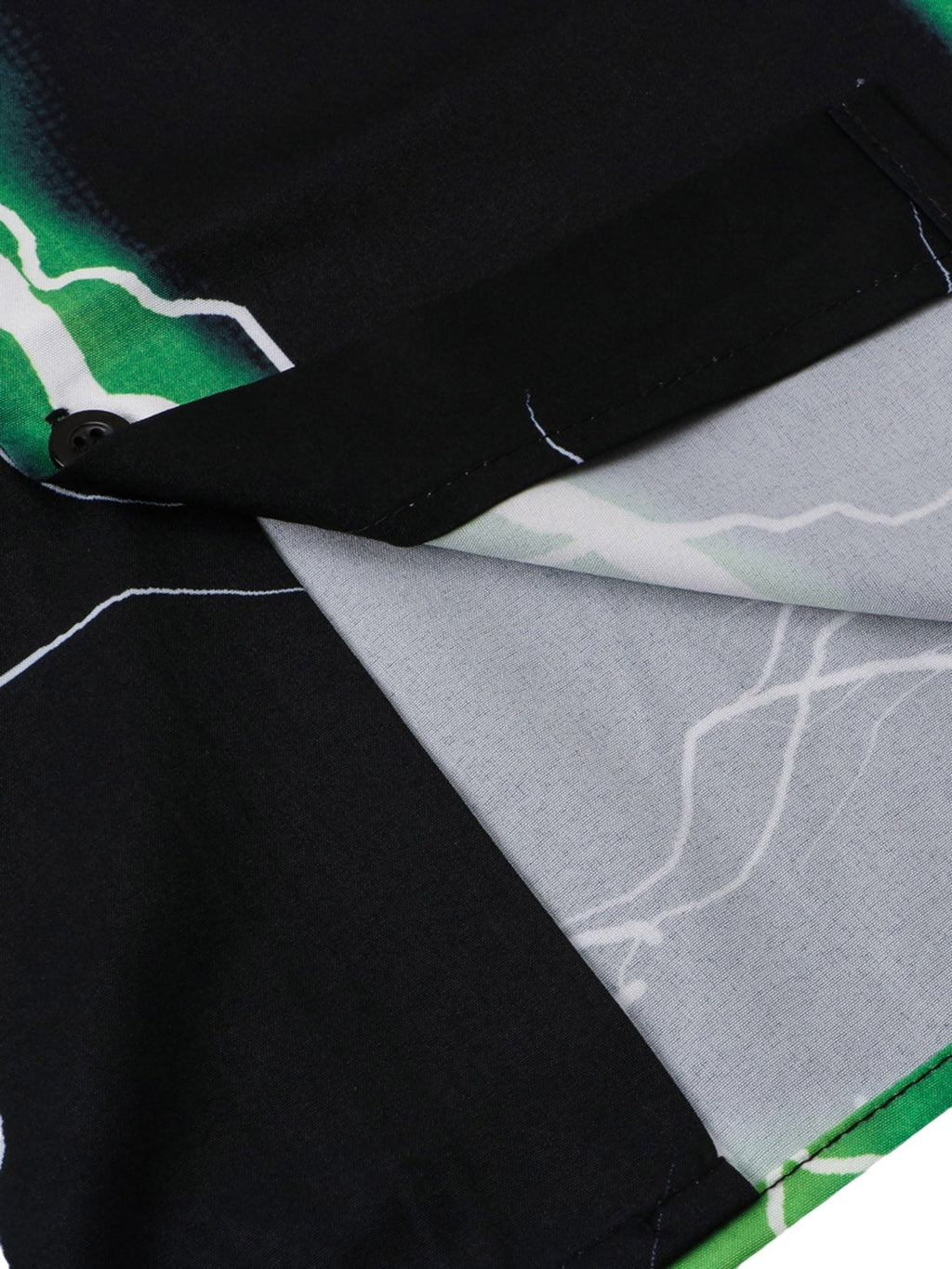 Thunder Graphic Hip-hop Two-piece Set