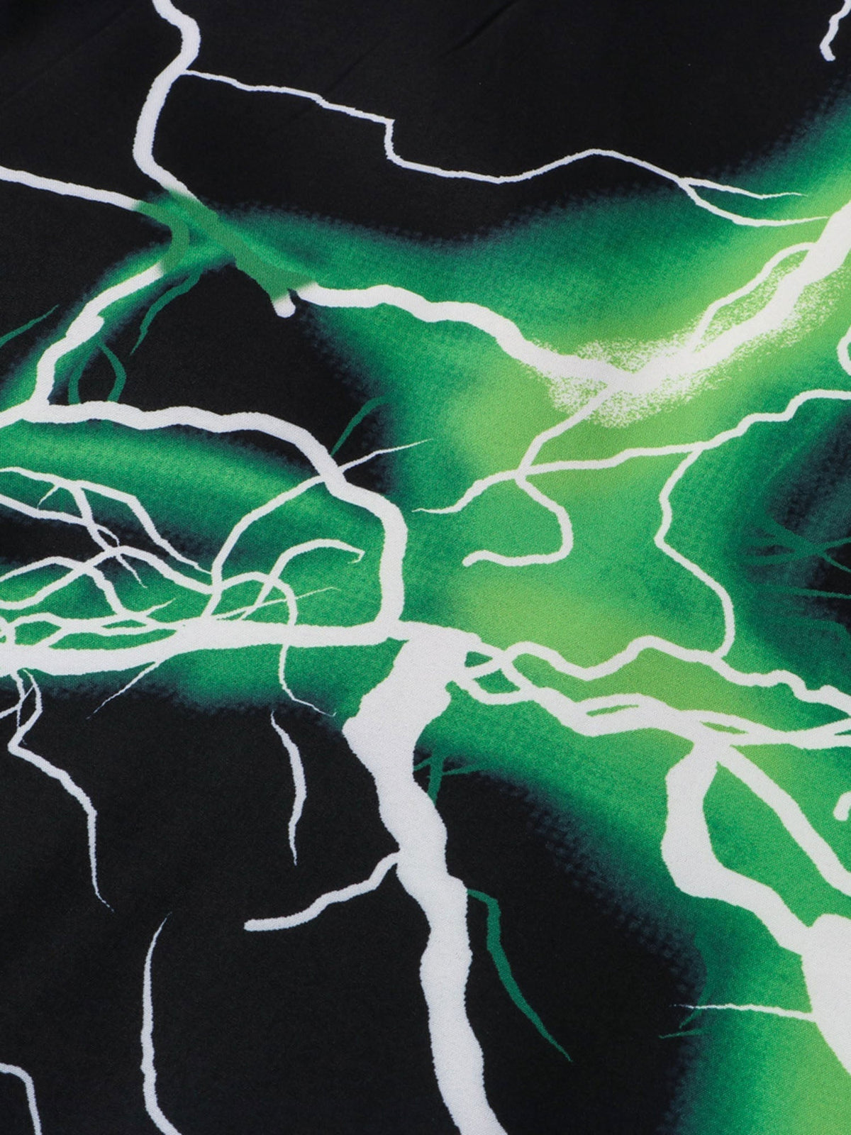 Thunder Graphic Hip-hop Two-piece Set