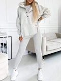 (s-5xl) and Comfortable Sweatshirt Two-piece Suit