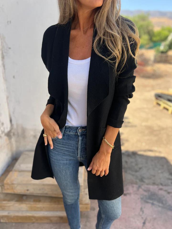 Lapel Cardigan Jacket