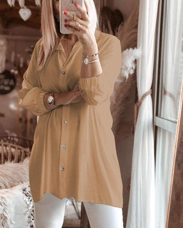 Plain Shirt Tops Pants