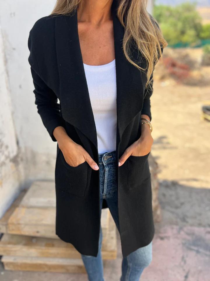 Lapel Cardigan Jacket