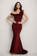 Lcey Sleeveless Ruffled Backless Maxi Dress