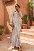 Dawn V-neck Crochet Maxi Dress