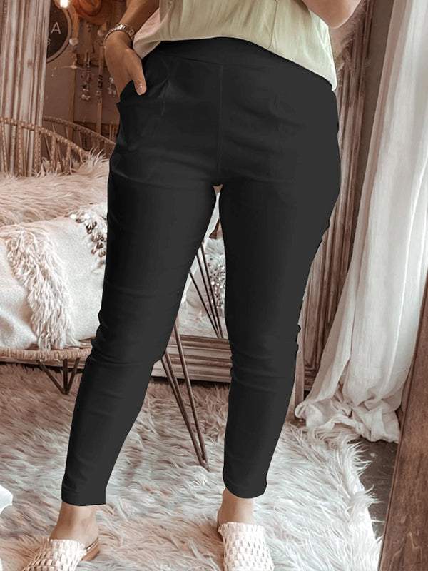 Plain Shirt Tops Pants