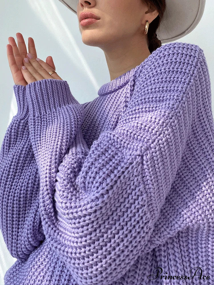 Knitted Graceful Pocket Sweater Cardigan