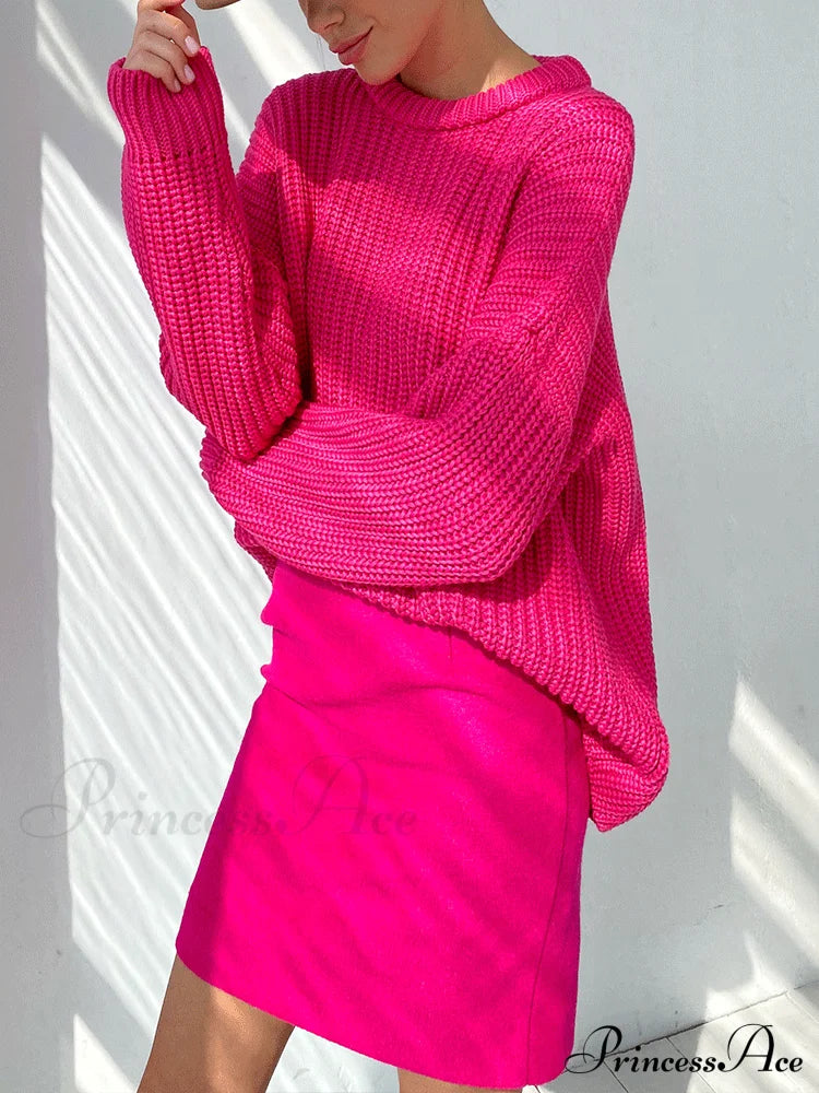 Knitted Graceful Pocket Sweater Cardigan