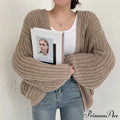 Korean Autumn Lazy Style Cardigan
